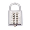 Password Lock, 10 Keypads 5 Digit Combination Lock, Zinc Alloy