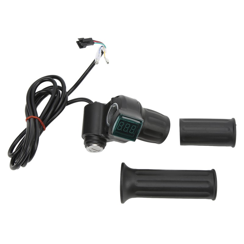Electric Bike Twist Throttle Grip Set Universal Speed Governer with