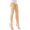 TOFLY Thigh Compression Stockings, Footless Compression Tubes, Medical Grade Compression