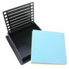 Haidong Sticky Note Holder with Stencil Sticky Note Dispenser for