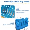 Guinea Pig Food Hay Feeder and Bunny Water Bottle Set