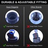 Pressure Boosting Shower Head - High Pressure Water Saver Showerhead