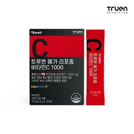 Truen 트루엔 메가 리포좀 비타민C 1000 30포 TrueN Mega Liposome Vitamin C 1000 30 Sachets