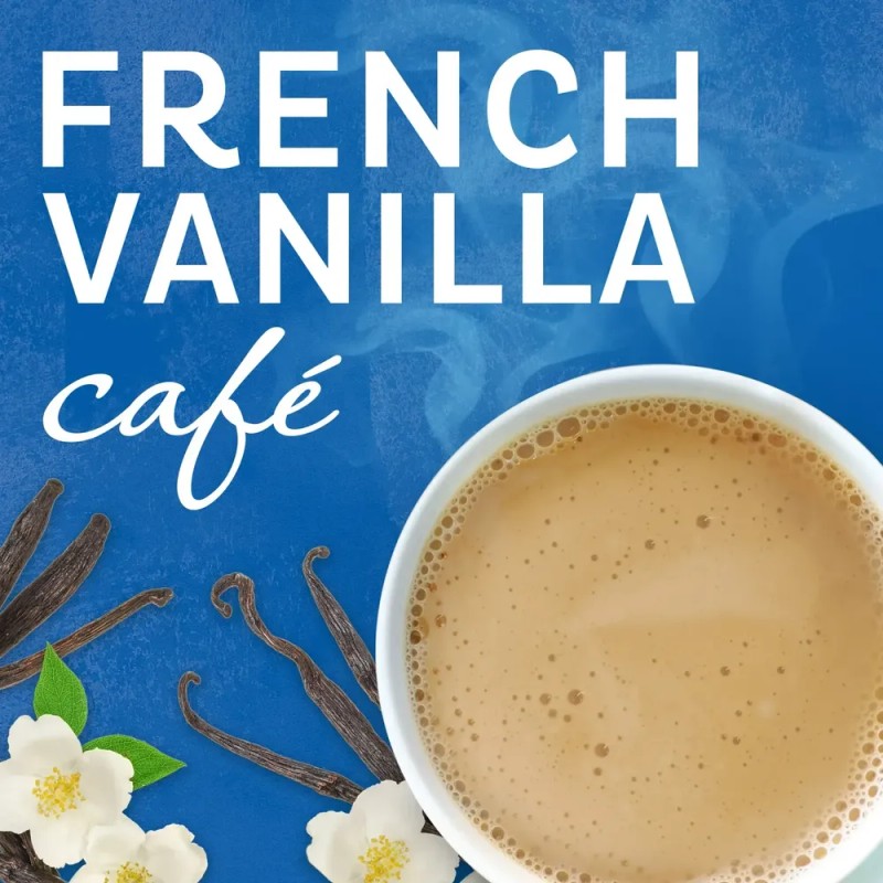 Cafe Maxwell House Decaf Sin Azucar Vainilla Francesa 114g