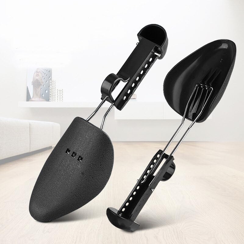 VASANA 2 Pairs Adjustable Plastic Shoe Tree Lightweight Shoe Stretchers