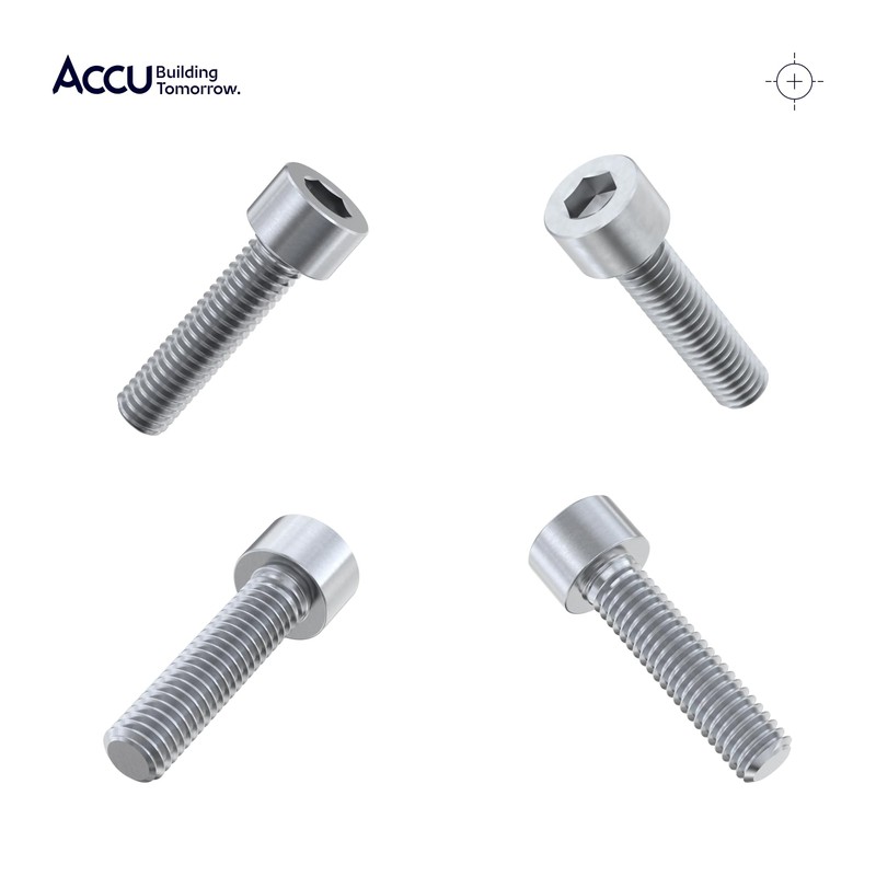 Accu - M6 x 30mm Full Thread Cap Head Screws