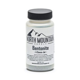 North Mountain Supply - BT-4oz Food Grade Bentonite Clay (4 Ounces)