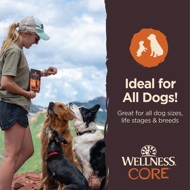 Wellness CORE Tiny Trainers Dog Treats, Natural, Training Treat, Grain