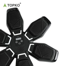 TOPKO US Warehouse Home-friendly Smart Boxing Training Machine Indoor Workout Music Boxing MachineSize: 40*42.5*4.8cm, Color: Black