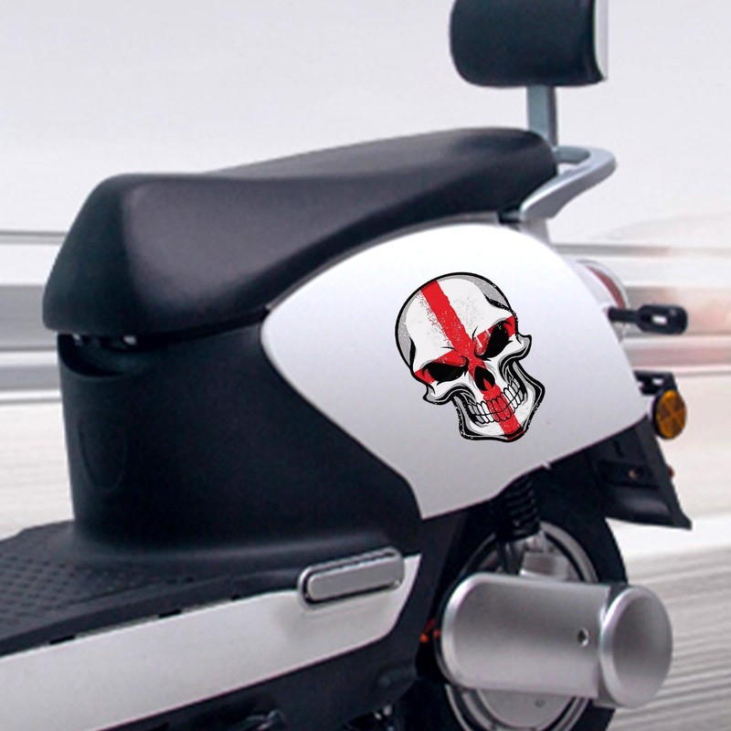 Car Windshield Decal - Reflective Skeleton Stickers for Auto Bumper