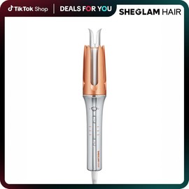 SHEGLAM Hair Automatic Curling Iron 1/1.25 Inch with 3 Temperatures, 2-Way Rotation, Anti-Scald, Anti-Tangle, Automatic Shut-Off, Hair Styling Tool Swivel Cord Barrel  Rizador De Pelo:_1 inch / 25mm