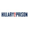 CafePress Hillary for Prison Bumper Sticker 10"x3" Rectangle Bumper Sticker