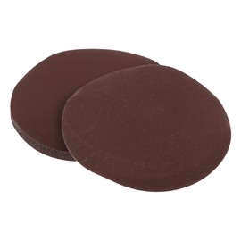 Partuto 10 Pcs 6inch 600 Grit Universal Sanding Discs - Round Hook and Loop Sandpaper - White Paper Red