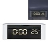 LED Alarm Clock Household Multifunctional Touch Screen Alarm Clock Indoor