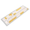 Keyboard Keycaps Bee Milk Subject PBT Material OEM Height Dye