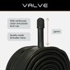26" x 1-3/8" Baldwins Cycle/Bike Inner Tube Schrader/Car Type Valve