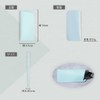 FEISEDY B1194 Eyeglass Case, Leather, Sunglasses Case, Slim, Thin, Soft,