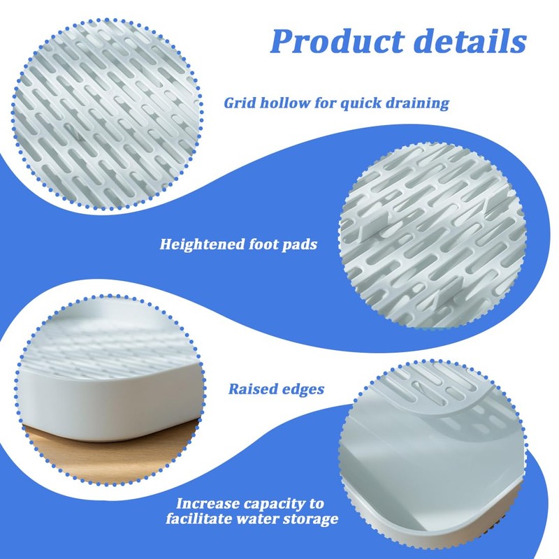Drip Tray, Drip Mat, Drainer with Collection Tray, Drip Tray,