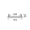 Flexible 2-Metre Aluminium Profile Flex (FX), 2-Metre Anodised Aluminium Profile