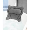 MTDLYICE Bath Pillow, Bath Pillows for Tub Neck and Back
