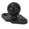 1 Inch Ball Mount Base Aluminum Alloy Rubber Universal Electronic