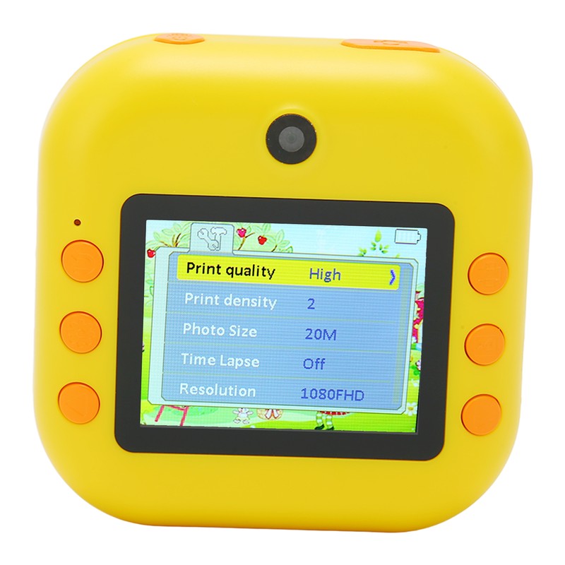 Instant Print Camera 2.4inch IPS Screen 48MP 1080P Video 8x