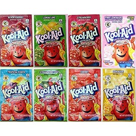 Kool-Aid Drink Mix, 8 Flavors Variety Pack, 48 Packets
