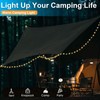 LIGBT Camping String Light Upgraded 3 in 1 Outdoor String