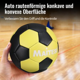 KWJEIULSOQ Handball 2, Handball Kinder Unisex, Spielball und Trainingsball-strapazierfähig Trainingsball handbälle, Ball für Kinder Jugend und Erwachsene