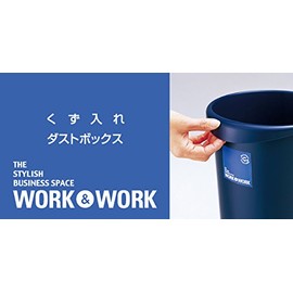 Squirrel "Office For sinpurudasutobokkusu" W & W Waste Container Round