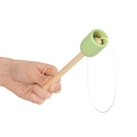 small foot Wooden Ball Catching, Set of 4, Game of Skill, Children Aged 3+ Years Old, 12609, Multicoloured