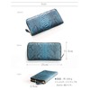 [Sankyo Shokai] Diamond Python Long Wallet with Shoulder Strap Women's