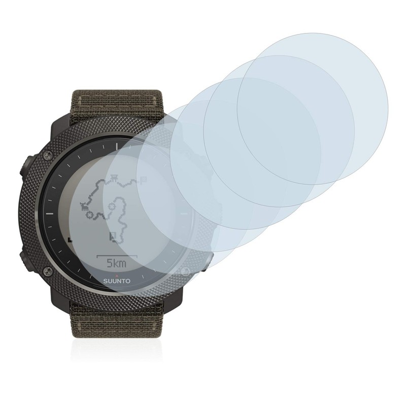Savvies 6 Pack Screen Protector compatible with Suunto Traverse Alpha