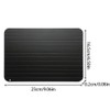 9.06×6.50‑Inch Defrosting Tray,Non‑Stick Thaw Board for Small‑Portion Food