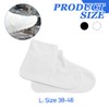 VONJUMA 2 Pairs Shoe Covers Waterproof Non-Slip Shoe Covers Reusable