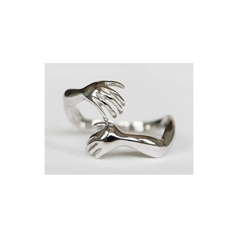 Sovats Women's Hug Ring, Sterling Silver