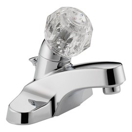 Peerless Cartridge Single Handle Lavatory Faucet 4 in. Chrome