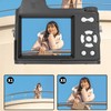 4K Digital Camera 48MP Manual Focusing Retro Anti Slip Pattern