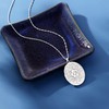 Ross-Simons Monogram - Sterling Silver Floral Locket Necklace