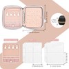 ProCase Jewelry Box Jewelry Storage Transparent Pocket Women Jewelry Box