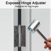 Hinge Adjuster, Door Hinge Adjustment Tool 19-25mm,Hinges Cranking Tool Adjustable