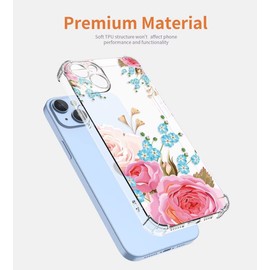 COMAKU Case Compatible with Honor X8a Case Clear Transparent Slim Protective Case Soft TPU Bumper 3D Embossed Girl Pattern Shock Absorption Protective Case - Fresh Kitten