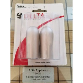 Delta NEW DELTA A64NN LARGE PEARL NICKEL LEVER ACCENTS 2 PACK