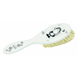Fashy 1692 22 sheepworld Baby-Bürste mit echtem Ziegenhaar und Kamm