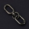 [FUSSED] 2-piece Set Spring Keychain, Carabiner Hook, Lost Prevention, Easy