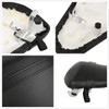 Moto Motorcycles Black Rear Pillion Passenger Seat Saddle Pad Cushion