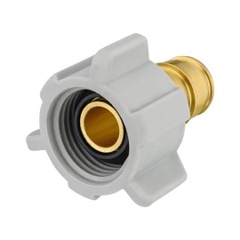 2-Pack EFIELD Pex-A Expansion Full Flow Brass Fittings 1/2" Pex X 1/2" Female NPT Swivel Adapter,ASTM F1960