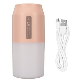 Mini Humidifier 280ml Two Spray Modes 10dB Low Noise Portable USB Humidifier with Night Light for Homes Office Travel