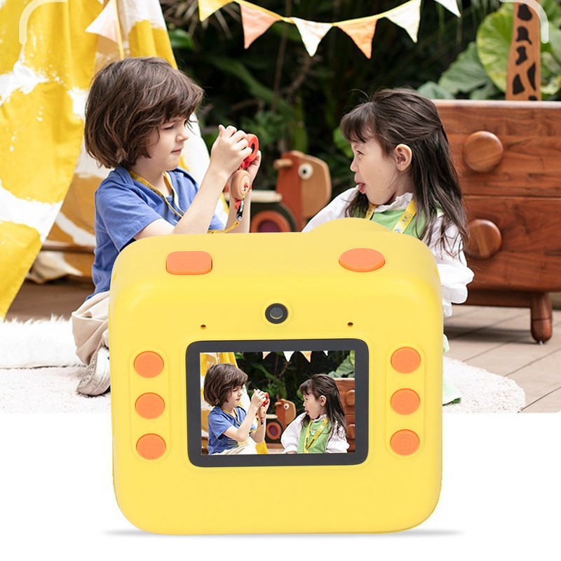 K27 Kids Instant Camera Front Rear Dual Lens Selfie Video