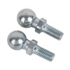 Ball Studs 10mm M8 Threads 2 Pack Gas Strut Ball
